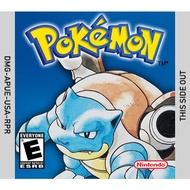 Luminous, reflective, metal stamps for GameBoy, GameBoy Color, Pokémon game cartridges