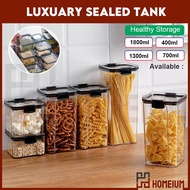 Food Containers Airtight Storage Box Kitchen Organizer Pantry Cabinet Spice Jar Dry Goods