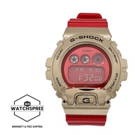 Casio G-Shock Limited Models Chinese New Year 2021 Red Resin Band Watch GM6900CX-4D GM-6900CX-4D GM-6900CX-4