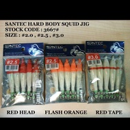 LURE SANTEC HARD BODY JIGSQUID 3666 (GID)