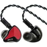 Linsoul ZiiGaat x Fresh Reviews Arete II IEM, Monitor Telinga Hibrida Generasi Kedua 1DD+4BA, Earbud