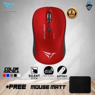 Alcatroz AirMouse Duo 3 Wireless 2.4G Bluetooth Silent Mouse (Battery Included)