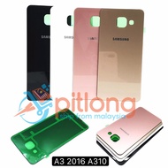 Samsung Galaxy A3 2016 A310 Battery Bateri Cover Back Door Back Housing Replacement