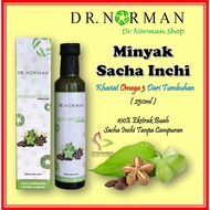 DR NORMAN - Minyak Sacha Inchi / Sacha Inchi Oil Original Omega 3 6 9 / 250ml & Softgel