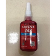 Loctite 243 threadlocker oil tolerance, Loctite 243