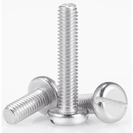 M1.6 M2 M2.5 M3 304 Stainless Steel GB67 Slotted Pan Head Round Head Screw Bolt