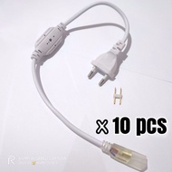 10 socket adaptor led strip lampu selang