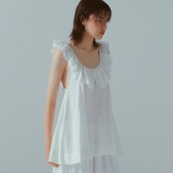 COWORKER - Ruffle Dress เสื้อคอระบายแขนกุด