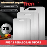 Stainless Steel Cutting Board 316 Hygienic Cutting Board Anti-Rust Anti-Bacterial and Anti-Fungus Cu