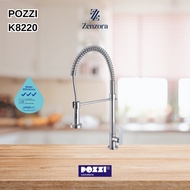 POZZI K8220 Modern Pull Out Spring Spout Kitchen Sink Tap