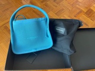 ALEXANDER WANG ‘RYAN' SMALL DRAWSTRING RIB SHOULDER BAG