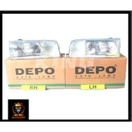 TOYOTA KM36 YM31 LITE ACE HEAD LAMP LEFT & RIGHT VAN DEPO LH RH