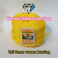 TALI 3MM 1 ROLL  BISA COD / TALI PLASTIK KECIL / TAMBANG 3MM / TALI MURAH / TALI TERPAL / TALI JEMUR