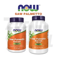 NOW Supplements Saw Palmetto Berries Extract Serenoa Repens Men's Health Prostate Potent DHT Blocker