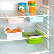 Fridge Freezer Space Saver Organizer Storage Rack Shelf Holder, refrigerator storage