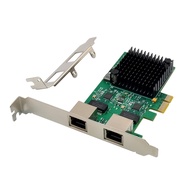 Lan Card Realtek 8125 Dual 2 ports 2.5gbps 2.5G gigabit pcie x4 pci express RTL8125B RTl8125 Mikroti