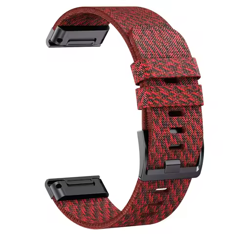 22 26MM Garmin Quick Fit Nylon Watchband Strap for Fenix 7/7Pro/7X/6X/6 Pro/5X/5 Plus6/Epix/Instinct