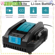 SHOUOUI Battery Charger Durable Charging Dock Tool Accessories Cable Adaptor for Makita 14.4V-18V BL1830 BL1840 BL1850
