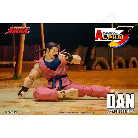 New Pre-sale Original Storm Collectibles DAN - STREET FIGHTER ALPHA 3 STORM ARENA 1/12 SCALE