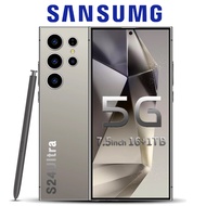 【รับประกัน1ปี】ของแท้100% Sansumg S24 Ultra สมาร์ทโฟน 7.5นิ้ว 5G เต็มจอ 16GB+1TB รองรับ2ซิม Smartphon