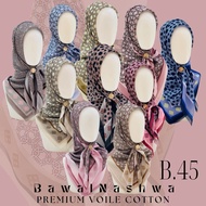 NEW TUDUNG BAWAL COTTON PRINTED/BAWAL COTTON VOILE/BAWAL PRINTED