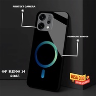 Oppo Reno 14 5G 2025 Glass Case hp For Oppo Reno 14 5G 2025 Casing hp For Oppo Reno 14 5G 2025 Softc