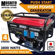 Original MOSHITO Gasoline Generator DUAL START 3800 Watts