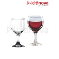 Just Order Wine Glass/Wine Glass/Citinova Almond Glass 6pc