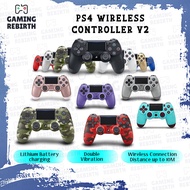 PS4 DS4 DUAL SHOCK BLUETOOTH REMOTE PS4 DS4 WIRELESS JOYSTICK CONTROLLER V2 [PC/PHONE/PS4/STEAM] [LO