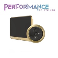 DP2C 1080P (2MP) WIRE-FREE PEEPHOLE DOORBELL (SLIVER/GOLD) (2 YEAR WARRANTY BY WEI KENG TECHNOLOGY P