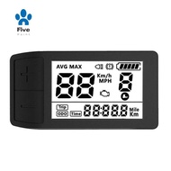 Electric Bike 500S Display Speed Indicator for  BBS01 BBS02 Mid Drive Motor Bicycle Ebike UART Meter