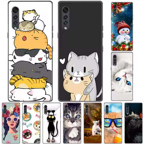 Cases For LG Velvet Cover 2Pro Soft TPU Silicone Lovely Back Cases For LG Velvet 5G Phone Covers Coq