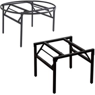 Thickened folding table stand, table legs, table frame, simple round table legs, iron dining table f