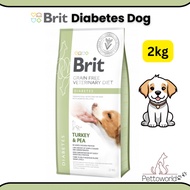Brit Diabetes Dog Turkey & Pea Dry Food 2kg