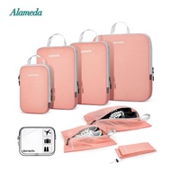 Alameda Compression Packing Cubes8-piece setLuggage Packing Organizers for Travel Accessories with S
