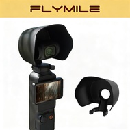 BRDRC Lens Sun Hood for DJI Osmo Pocket 3,ABS High-Quality Prevent Glare Sunshade,Pocket 3 Accessori