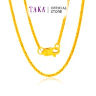 TAKA Jewellery Spiga 916 Gold Chain