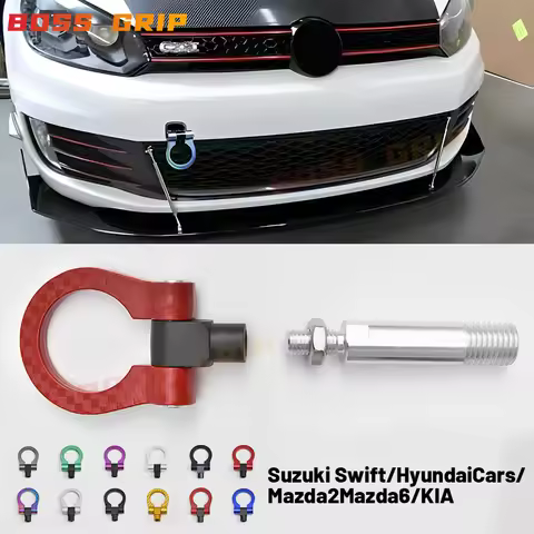 For Suzuki Swift JDM Racing Aluminum Auto Towing Hook Universal Car Sport Front Tow Hook