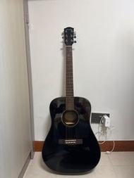 Fender 黑面木吉他