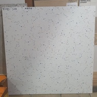 Granit lantai kamar mandi teras garasi rumah ATENA 60x60 Elips LWH motif traso terazzo batu kecil ma