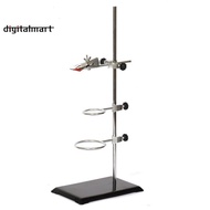 Laboratory Grade Metalware Support Stand, Cork Lined Burette Clamp with 2 Retort Ring (2inch,3inch Dia)