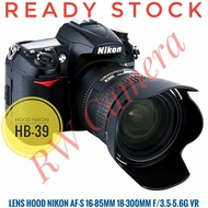 Hood Lens HB-39 Nikon AF-S DX 18-300mm 16-85mm 16-85 18-300 HB39 16-85