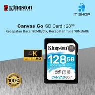 Kingston Canvas Go 4K SD Card - 128GB