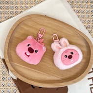 GANTUNGAN Cute Loopy Keychain Pink Loopy Cosplay Rabbit Cute Loopy