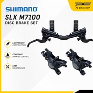 Shimano SLX BR-M7100 Disc Brake Set Version M7100 front and rear bicycle hydraulic brakeset