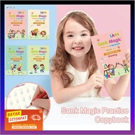 Sank Magic Book Practice Copy Book 4 In 1 Bahasa Inggris Arabic