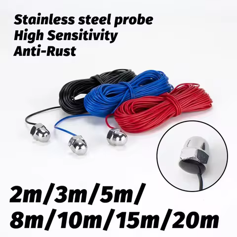 3Pcs/set Stainless Water Level Wire Probe For Water Level Controller DF-96DK 96D 2m 3m 5m 10m 15m 20