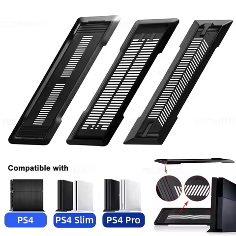 Vertical Stand Cooling Bracket for PS4/PS4 Slim/PS4 Pro Console Non-Slip Mount Base Holder for PlayS