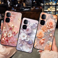 Vivo IQ00 Neo 10 case printed with beautiful flower pattern, luxurious, outstanding, trendy