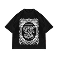 Fakelab Ts Oversize F Royal Black Black Tshirt/ T-Shirt/